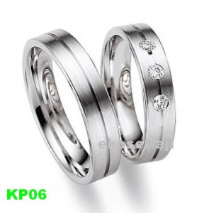 cincin kawin palladium KP06