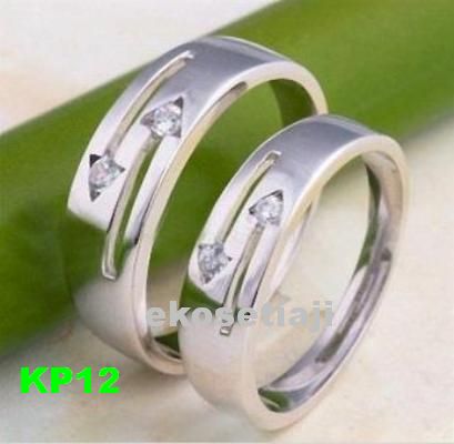 cincin nikah palladium KP12